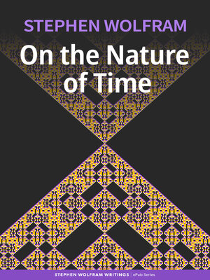 cover image of On the Nature of Time